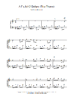 A Fistful of Dollars (Title Theme) von Ennio Morricone (Download) 