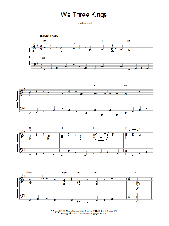 We Three Kings Of Orient Are von Jr., John H. Hopkins (Download) 