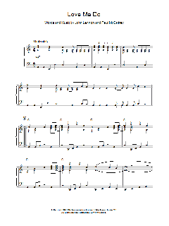 Love Me Do von The Beatles (Download) 