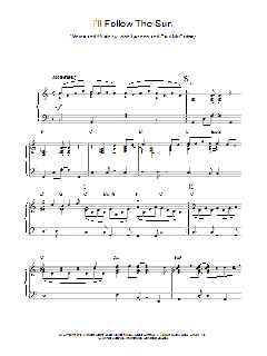 I'll Follow The Sun von The Beatles (Download) 