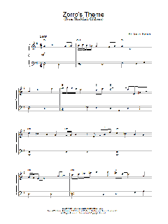 Zorro's Theme von James Horner (Download) 
