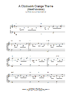 A Clockwork Orange Theme von Rachel Elkind (Download) 