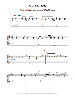 One After 909 von The Beatles (Download) 