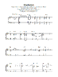 Meditation von Antonio Carlos Jobim (Download) 