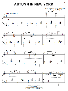 Autumn In New York von Bud Powell (Download) 