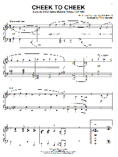 Cheek To Cheek von Irving Berlin (Download) 