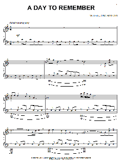 A Day To Remember von Jonathan Cain (Download) 