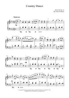 Country Dance von Franz Schubert (Download) 