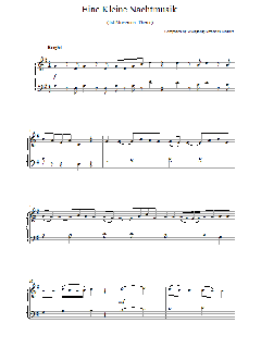 Eine Kleine Nachtmusik von Wolfgang Amadeus Mozart (Download) 