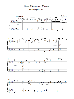 Slow Movement Theme Symphony No.5 von Ludwig van Beethoven (Download) 