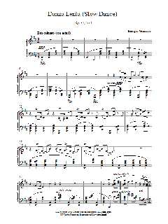 Danza Lenta Op37 No1 von Enrique Granados (Download) 