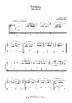 Rondeau in D Minor von Henry Purcell (Download) 