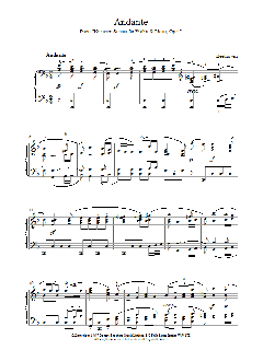 Andante Kreutzer Sonata von Ludwig van Beethoven (Download) 