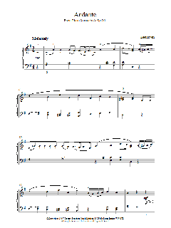 Andante Sonata Op.26 von Ludwig van Beethoven (Download) 