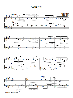 Allegretto von César Franck (Download) 