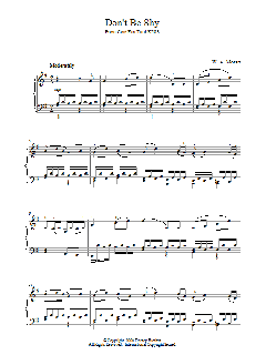 Don't Be Shy From Cosi Fan Tutti K588 von Wolfgang Amadeus Mozart (Download) 