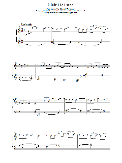 Clair de Lune von Claude Debussy (Download) 