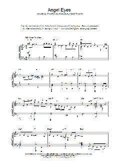 Angel Eyes von Matt Dennis (Download) 