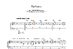 Epilogue von Bill Evans (Download) 