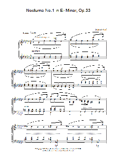 Nocturne No.1 in Eb Minor, Op.33 von Gabriel Fauré (Download) 