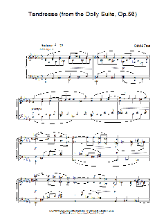 Tendresse von Gabriel Fauré (Download) 