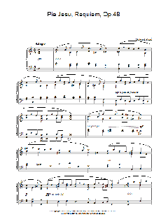 Pie Jesu von Gabriel Fauré (Download) 