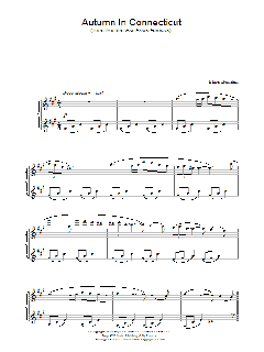 Autumn In Connecticut von Elmer Bernstein (Download) 