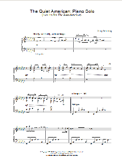 The Quiet American: Piano Solo von Craig Armstrong (Download) 