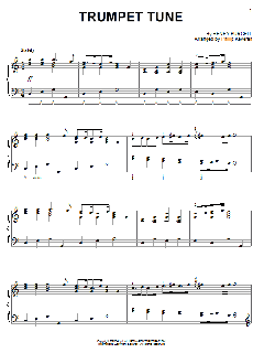 Trumpet Tune von Henry Purcell (Download) 