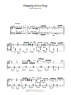 Weeping Willow Rag von Scott Joplin (Download) 