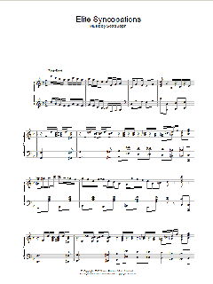 Elite Syncopations von Scott Joplin (Download) 
