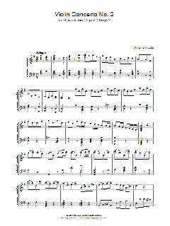 Allegro Op.7, Book 2 von Antonio Vivaldi (Download) 