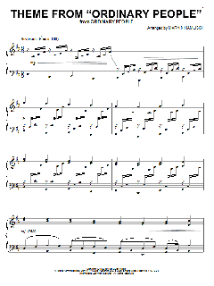 Theme from Ordinary People von Marvin Hamlisch (Download) 