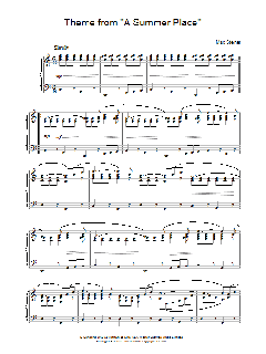 Theme From A Summer Place von Max Steiner (Download) 