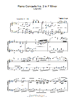 Piano Concerto No. 2 In F Minor von Frédéric Chopin (Download) 