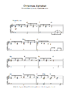 Christmas Alphabet von Buddy Kaye (Download) 