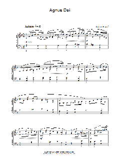 Agnus Dei von Gabriel Fauré (Download) 