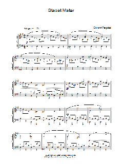 Stabat Mater von Giovanni Pergolesi (Download) 