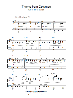 Theme from Columbo von Billy Goldenberg (Download) 