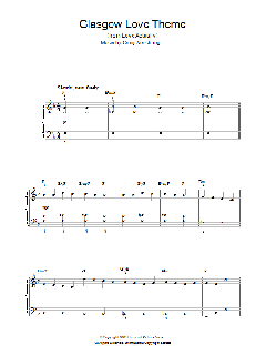 Glasgow Love Theme von Craig Armstrong (Download) 