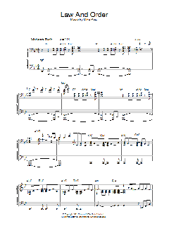 Theme from Law And Order von Mike Post (Download) 