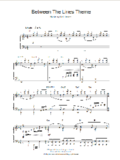 Between The Lines Theme von Hal Lindes (Download) 