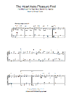 The Heart Asks Pleasure First: The Promise / The Sacrifice von Michael Nyman (Download) 