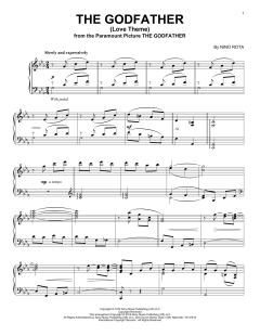 The Godfather (Love Theme) von Nino Rota (Download) 