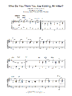 Who Do You Think You Are Kidding Mr. Hitler? von Jimmy Perry (Download) 