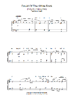 David Of The White Rock von Traditional (Download) 