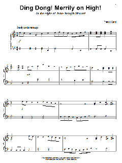 Ding Dong! Merrily On High! von French Carol (Download) 