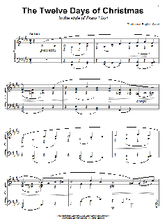 The Twelve Days Of Christmas von Traditional English Carol (Download) 