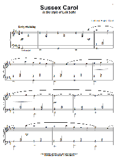 Sussex Carol (in the style of Erik Satie) von Traditional English Carol (Download) 
