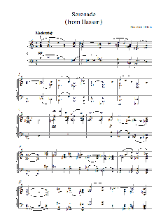 Serenade From Hassan von Frederick Delius (Download) 